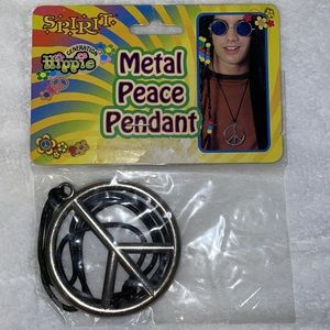 Metal Peace Pendant